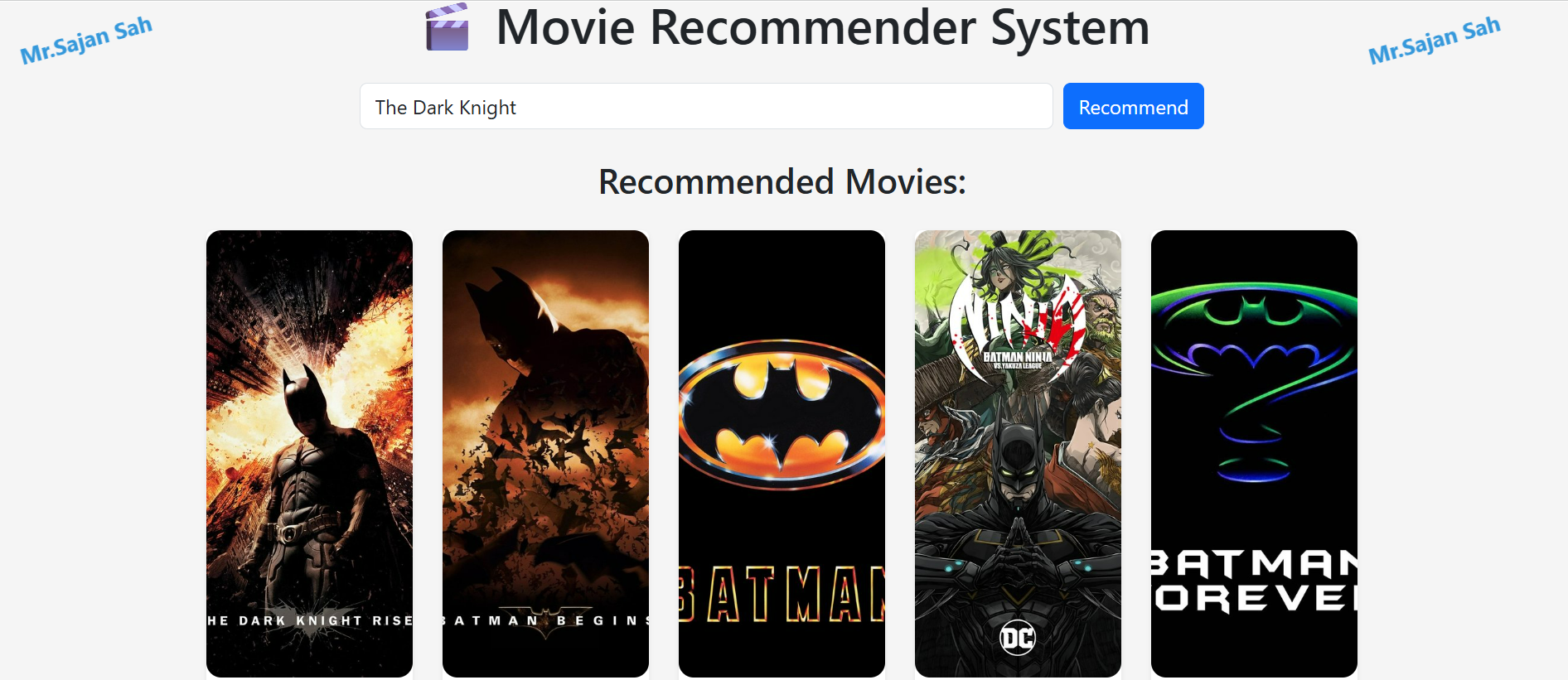 Movie Recommender